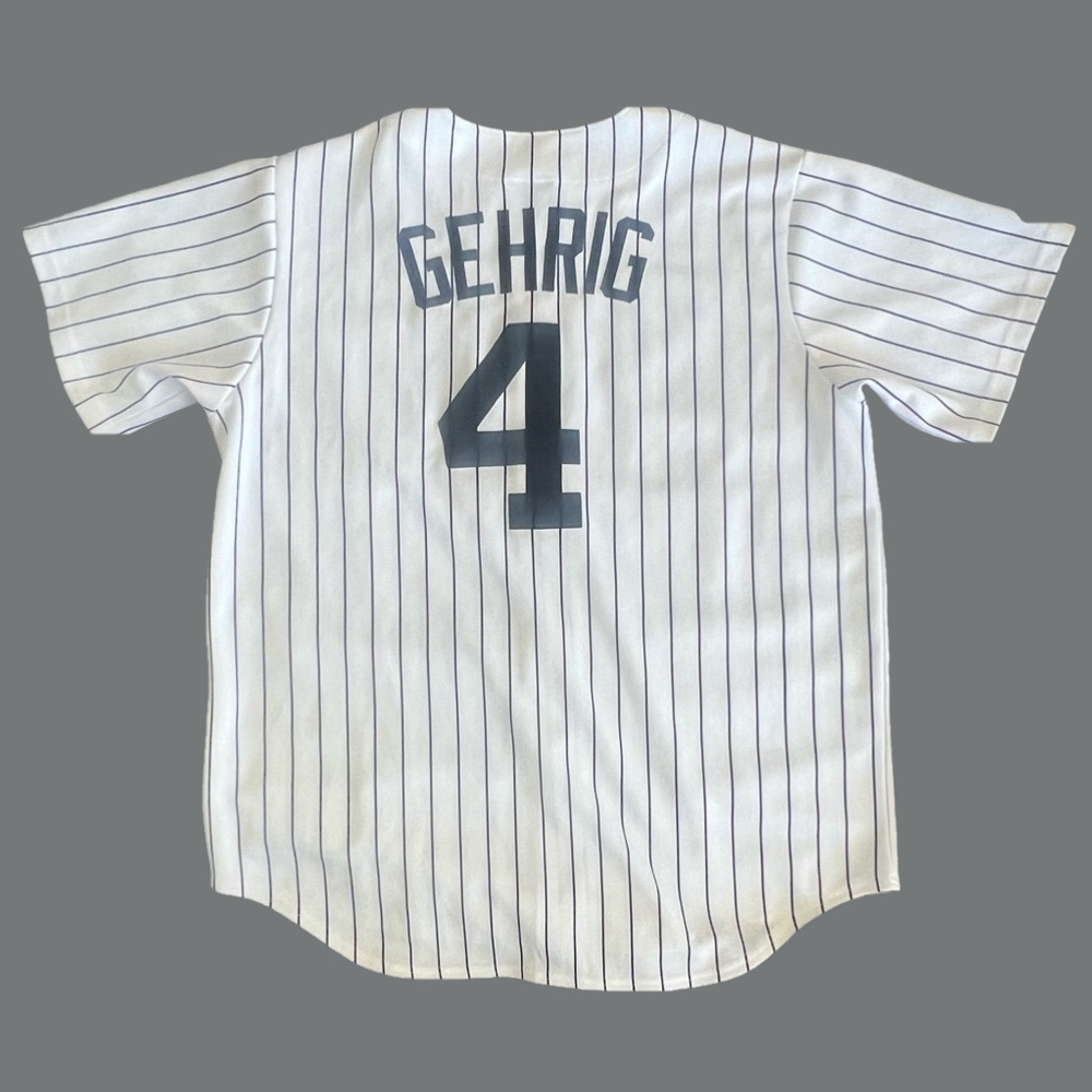 Lou Gehrig New York Yankees Cooperstown Collection Majestic Baseball Jersey